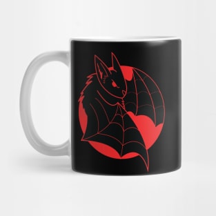 Red Bat Mug